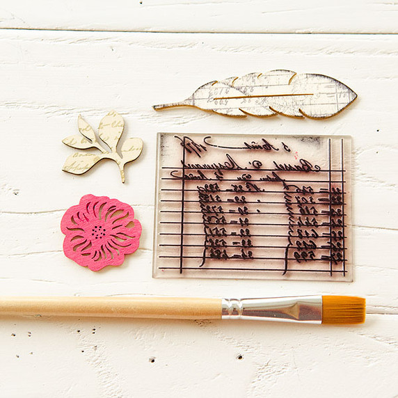 Wild for Wooden Embellishments Project by Christen Olivarez