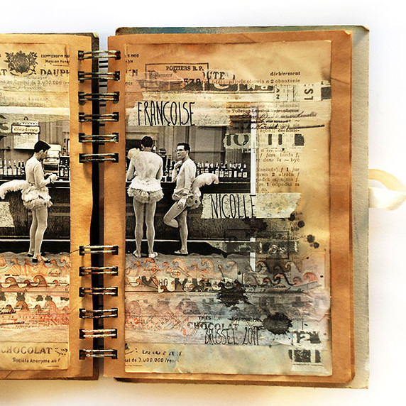 Francoise Journal Page Project by Finnabair