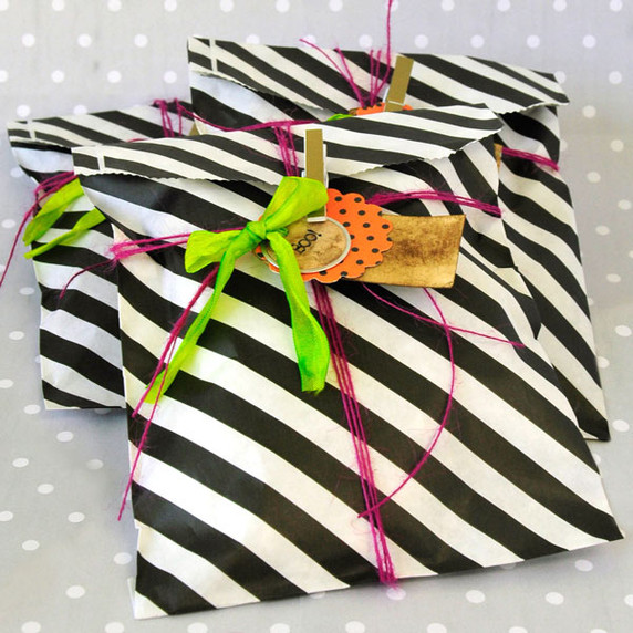 Halloween Party Favor Bags Project