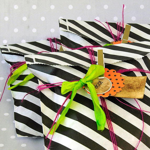 Halloween Party Favor Bags Project