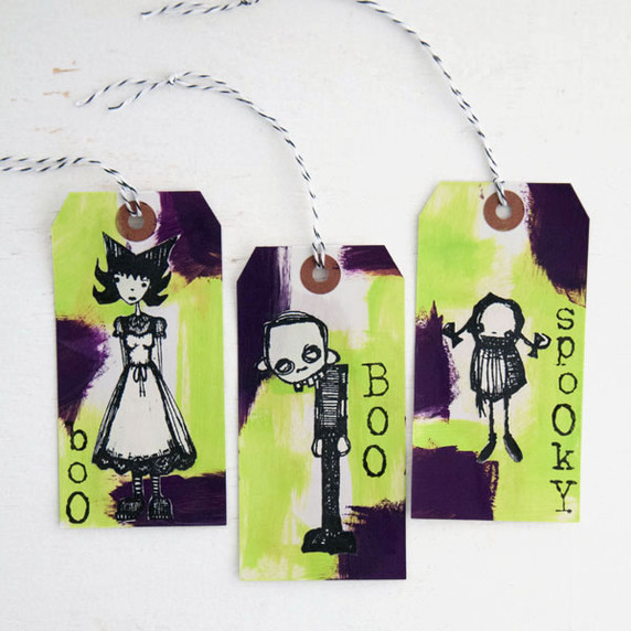 Halloween Tags Project