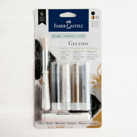 Faber Castell  Gelatos Mix and Match Masquerade 4 Pkg