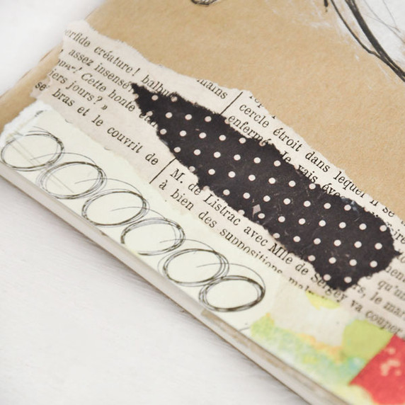 Keep Taking Chances Monthly Art Journal Project + FREE Printable