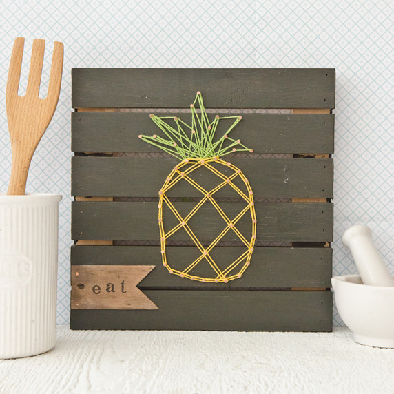 Pineapple String Art Project