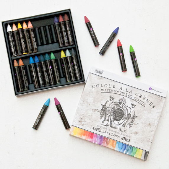 Prima Marketing Water-Soluble Oil Pastel Crayons