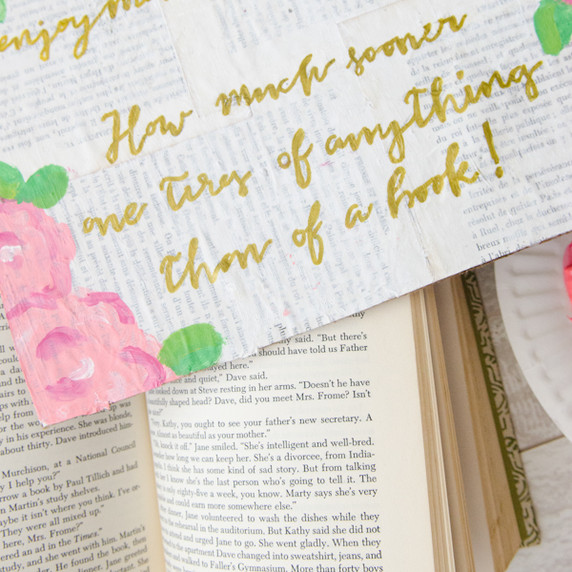 Bookish Quotes Project