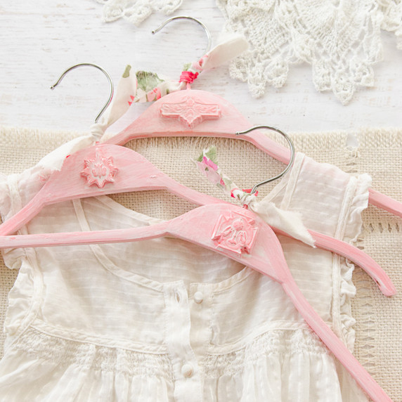 Pink and Pretty Hangers Project