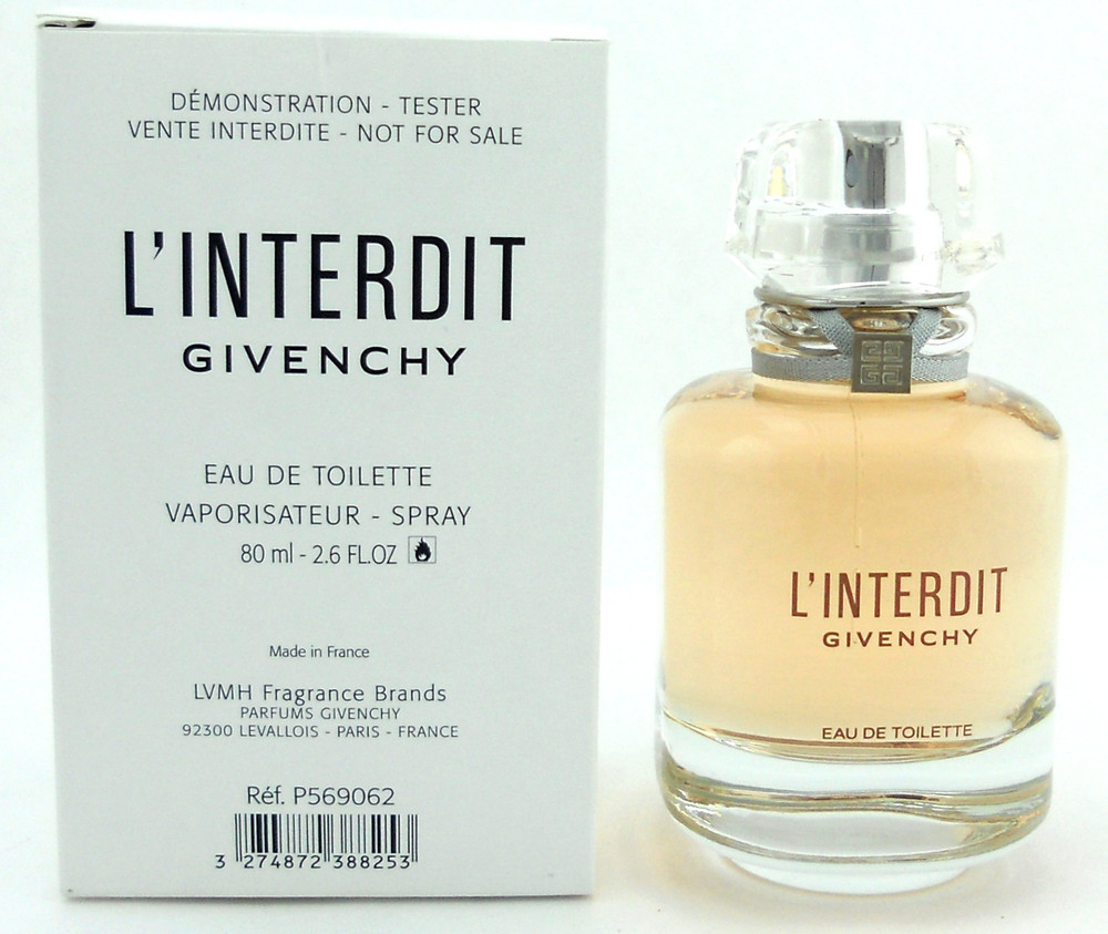 Givenchy L'interdit 2.6 oz.Eau De Toilette Spray for Women 2018 Edition  Tester - eDiscountPerfumes.com -FREE SHIPPING* From An Independent Seller  of 100% Authentic Brands Since 1979 (*standard shipping to 48 states)