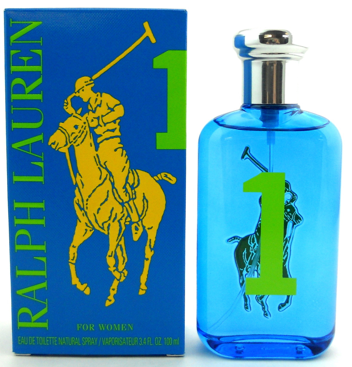 Polo Big Pony #1 (Blue) by Ralph Lauren for Women EDT Spray 3.4 oz. No  Cellophane.Slight Damaged.New - eDiscountPerfumes.com -FREE SHIPPING* From  An Independent Seller of 100% Authentic Brands Since 1979 (*standard
