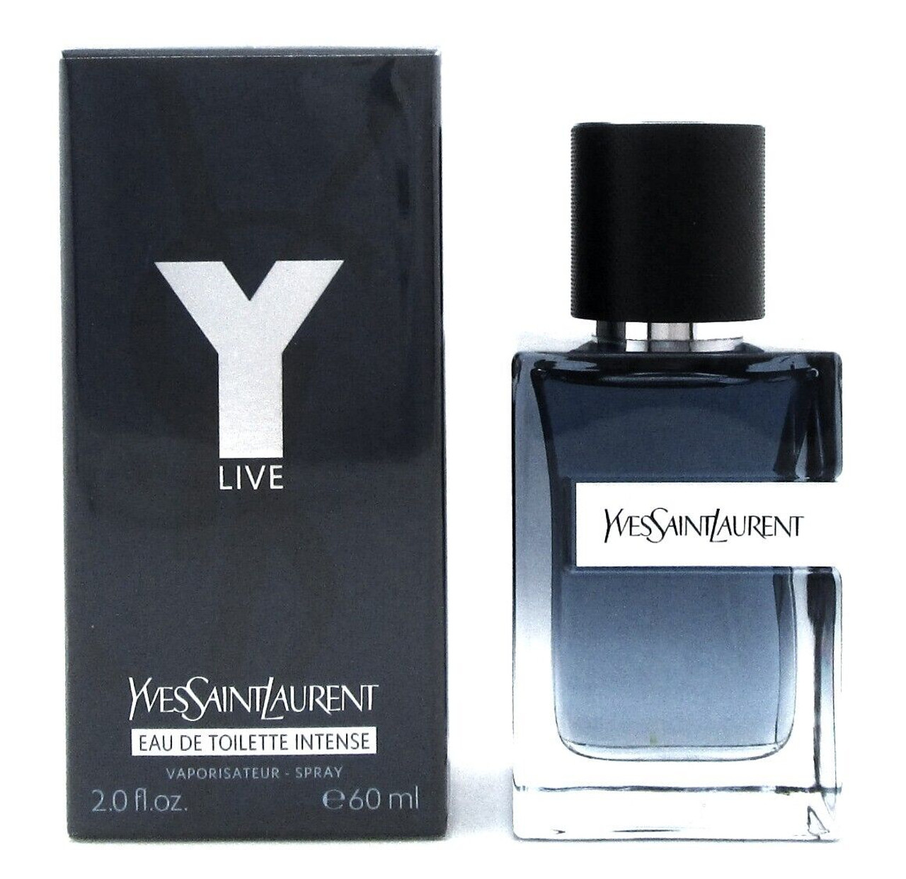 Y LIVE by Yves Saint Laurent 2.0 oz⁄ 60 ml EDT INTENSE Spray for Men