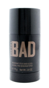 Bad by Diesel 2.6 oz./ 75 g. Alcohol Free Deodorant Stick. Brand New and Sealed