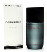 Fusion D'Issey by Issey Miyake 3.3 oz. Eau de Toilette Spray for Men. New Tester w/Cap