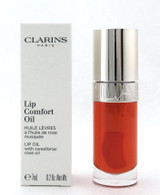 Clarins 05 Apricot Lip Comfort Oil with Sweetbriar Rose Oil 7 ml./ 0.2 oz. New Tester