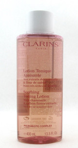 Clarins Soothing Toning Lotion With Chamomile & Saffron Flower Extracts 13.5 oz.
