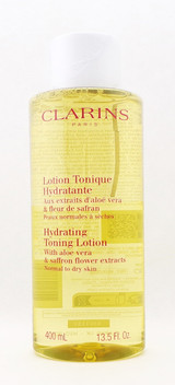 Clarins Hydrating Toning Lotion With Aloe Vera 400 ml./ 13.5 oz. New