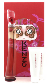 Flower by Kenzo POPPY BOUQUET 3.3oz EDP Florale Spray + 2x2.5oz B/Milk. New SET