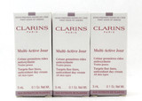 Clarins Multi-Active Jour Day Cream All Skin Types 5 ml./ 0.1 oz. Sample Size Lot of 6 New