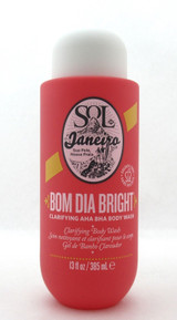 Sol de Janeiro Bom Dia Bright Clarifying AHA BHA Body Wash 13 oz./ 385 ml. New