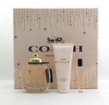 Coach 3PCS Gift Set For Women EDP 3.0 Oz + BL  3.3 Oz + Mini 0.25. New In Box.