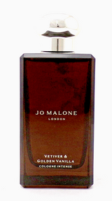 Jo Malone Vetiver & Golden Vanilla 3.4oz Cologne Intense Spray Unisex New NO Box
