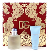 Dolce & Gabbana Light Blue 2.5 oz EDT Spray + 1.7 oz Body Cream. New Men's SET