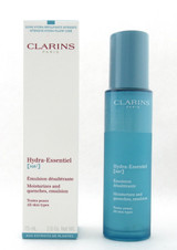 Clarins Hydra-Essentiel Emulsion All Skin Types 75 ml./ 2.5 oz. New