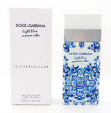 Dolce & Gabbana Light Blue Summer Vibes 100 ml./ 3.3 oz. Eau de Toilette Spray for Women. New TESTER w/Cap