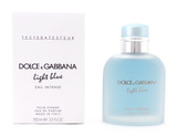 Dolce & Gabbana Light Blue Eau Intense 100 ml./ 3.3 oz. Eau de Parfum Spray for Men New TESTER w/Cap