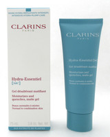 Clarins Hydra-Essentiel Matte Gel Normal to Combination Skin 75 ml./ 2.6 oz. New