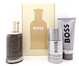 Hugo Boss Bottled by Hugo 3.3 oz EDP + 3.3 oz SH/Gel + 2.4 oz Deo. New Men's SET