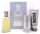 Hugo Boss Bottled by Hugo 3.3 oz EDT+ 3.3 oz SH/Gel+ 2.4 oz Deo. New Men's SET