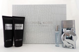 Michael Kors Pour Homme 4 Pcs Set for Men 3.4 oz. EDP Spray+Travel+B/Lot+S/Gel
