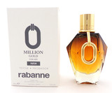 MILLION GOLD for Her by Rabanne 90 ml./ 3.0 oz. Parfum Refillable Spray for Women. Brand New Tester w/Cap