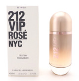 212 VIP ROSE by Carolina Herrera 80 ml./ 2.7 oz. Eau de Parfum Spray for Women. Brand New Tester with Cap.