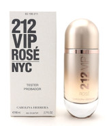 212 VIP ROSE by Carolina Herrera 2.7 oz./80 ml. EDP Spray for Women. New Tester w/Cap