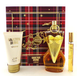 GAULTIER DIVINE Jean Paul Gaultier 3pc Set 3.4 oz. & 0.34 oz. EDP Intense + B/Lotion New