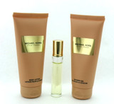 Michael Kors Pour Femme Lotion+ Shower Gel +Travel Spray.NO BOX