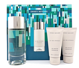 Issey Miyake Le Sel D'issey 3.3oz EDT Refillable+2 x 1.6oz Sh/Gel New Damaged Box