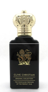 X Masculine by Clive Christian 1.7 oz. Parfum Spray for Men. NO BOX Lower Fragrance Level