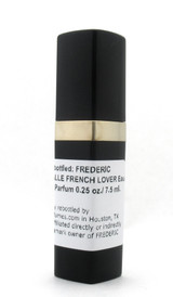 Rebottled: Frederic Malle FRENCH LOVER Eau De Parfum Refillable Spray 0.25 oz./ 7.5 ml.