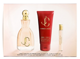 Jimmy Choo I WANT CHOO 3.3 oz & 0.25 oz EDP Spray + 3.3 oz B/Lotion. New SET