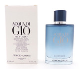 Acqua di Gio PROFONDO Eau de Toilette Spray for Men 100 ml./ 3.3 oz. Brand New TESTER w/Cap