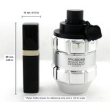 Travel Spray: Spicebomb METALLIC MUSK by Viktor & Rolf Eau de Parfum Refillable Spray 0.25 oz./ 7.5 ml.