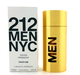 Carolina Herrera 212 Men NYC Parfum 100 ml./3.4 oz. EDP Spray New Tester