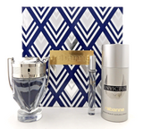 Invictus by Rabanne 3.4 oz & 10 ml EDT Spray + 5.1 oz Deo Spray. New Men's SET