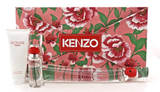 Kenzo FLOWER 3.3 oz. & 0.5 oz EDP Spray + 2.5 oz Body Milk. New Women's SET