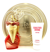 Jean Paul Gaultier Divine Couture 3.4oz EDP Spray+2.5oz B/Lotion New Women's Set