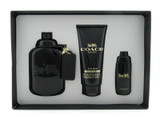 Coach New York for Men 3.3 oz+15 ml. EDP Spray+3.3 oz Shower Gel New Set Dmg/Box