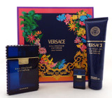 Versace EAU FRAICHE Extreme Pour Homme 3.4 oz. & 0.17 oz. EDP + 5.0 oz S/Gel SET