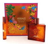 Versace EROS NAJIM Pour Homme 2 pcs Set 3.4 Parfum Spray + 0.3 Parfum Travel Spr